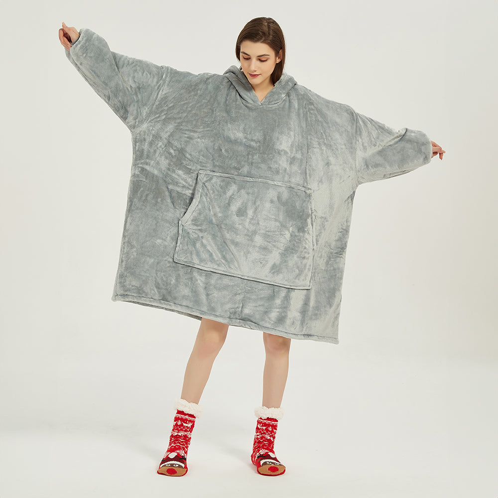 Flauschiger XXXL-Hoodie
